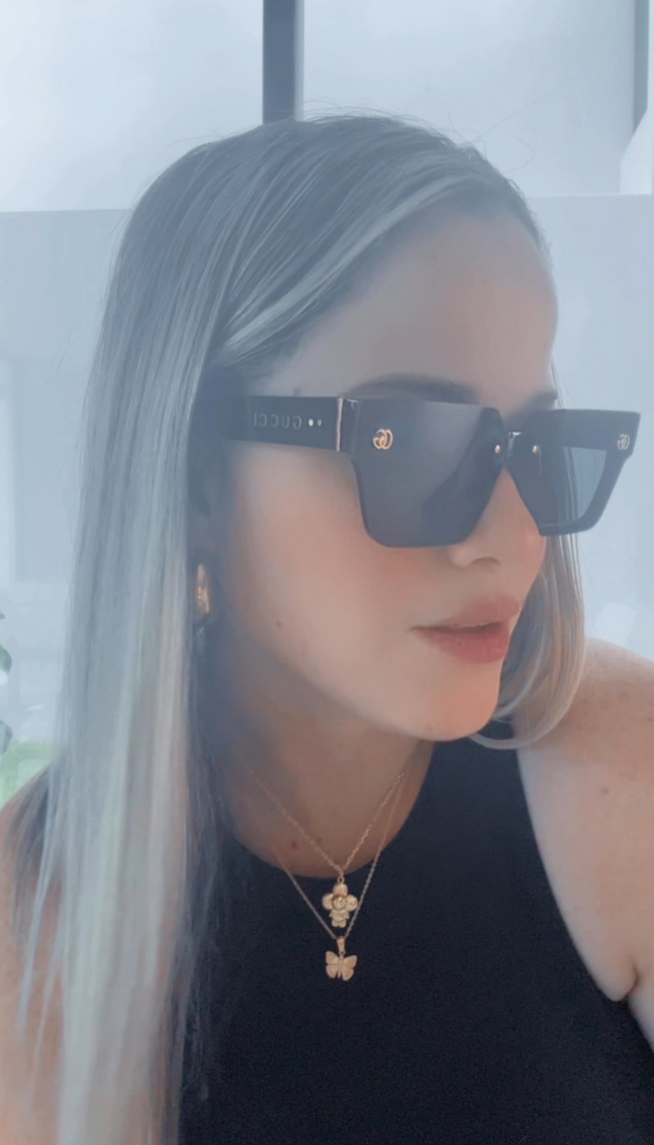 G BLACK&GOLD SUNGLASSES REF 7