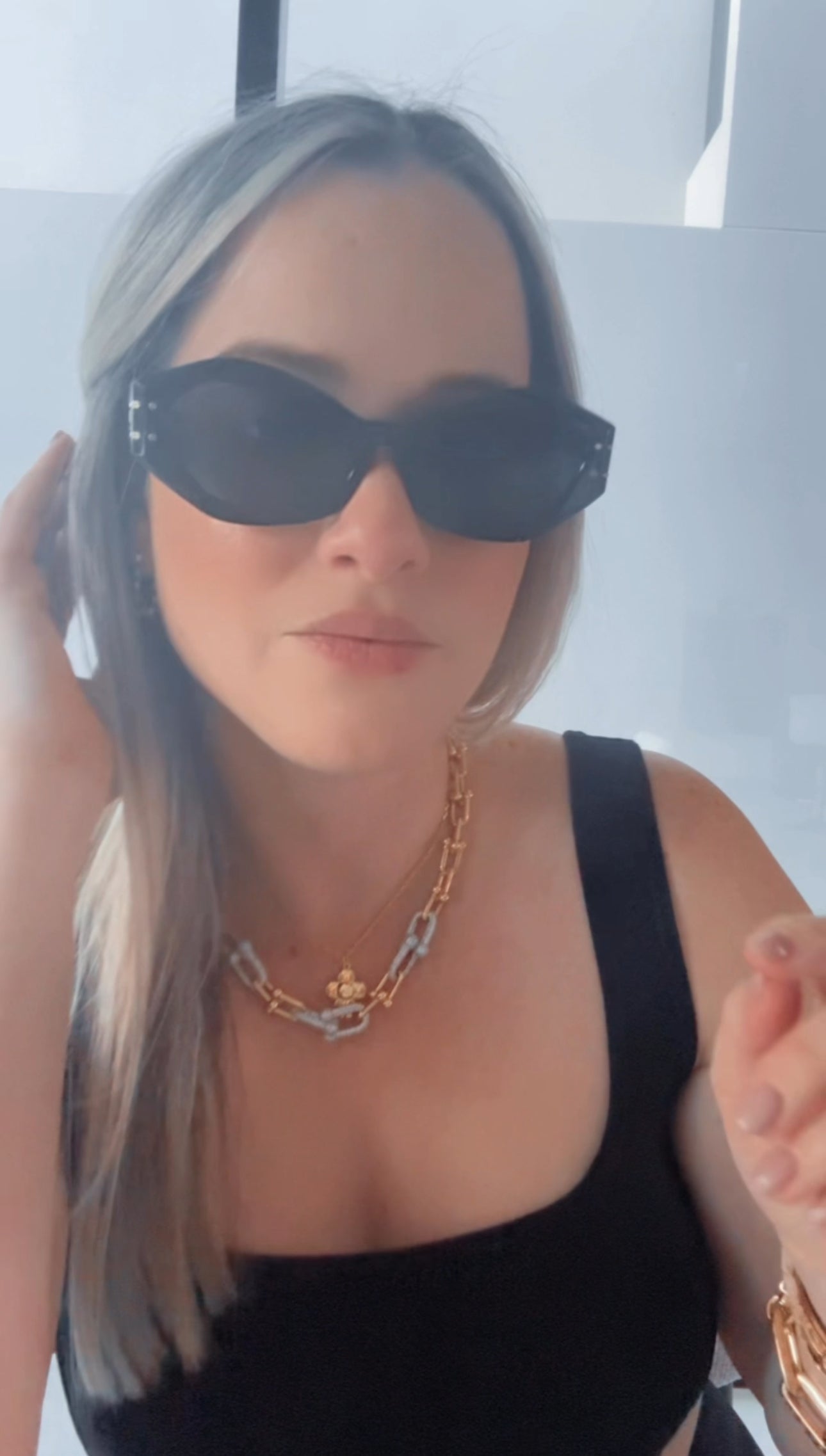 D BLACK SUNGLASSES REF 5
