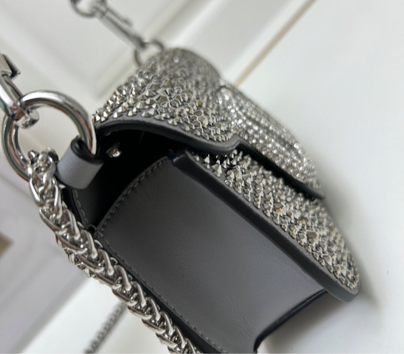 V BLACK GLAM BAG