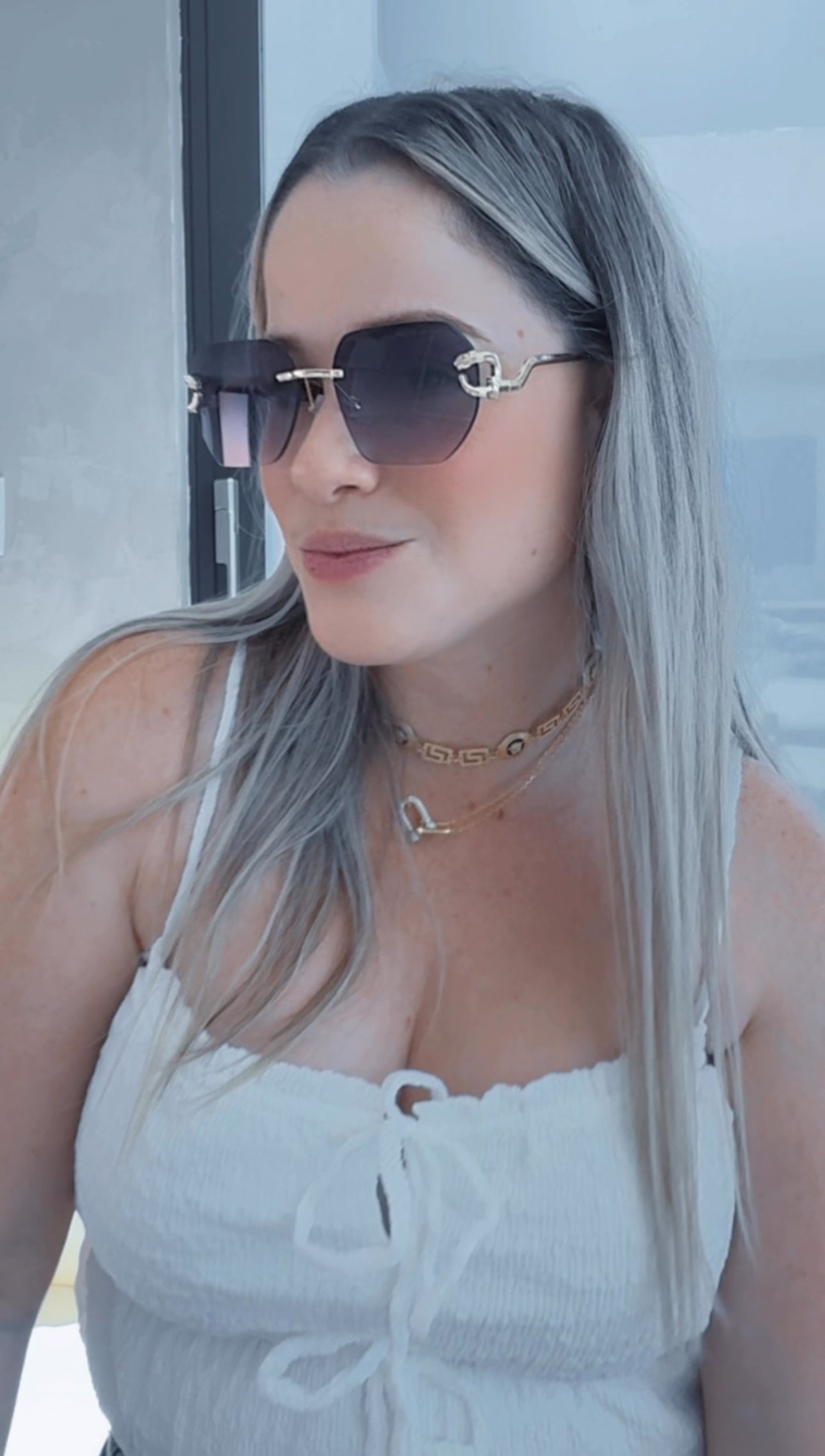 C VIOLET SUNGLASSES