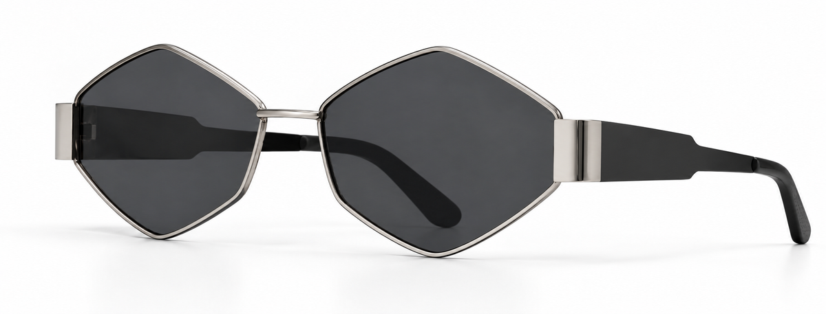 C GOLD HEXAGONAL SUNGLASSES REF 2