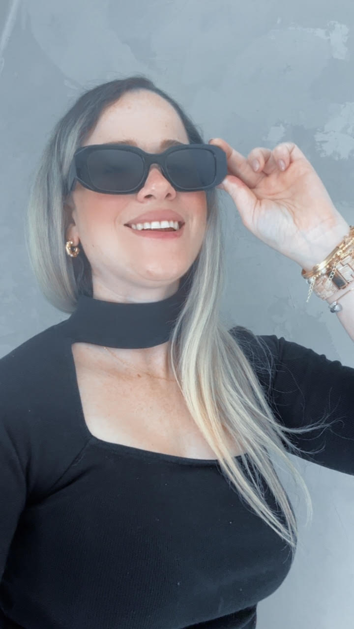P BLACK SUNGLASSES REF 12