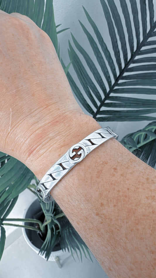 G SILVER BRACELET