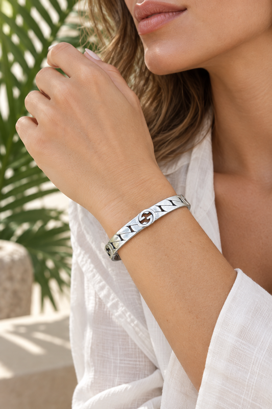G SILVER BRACELET