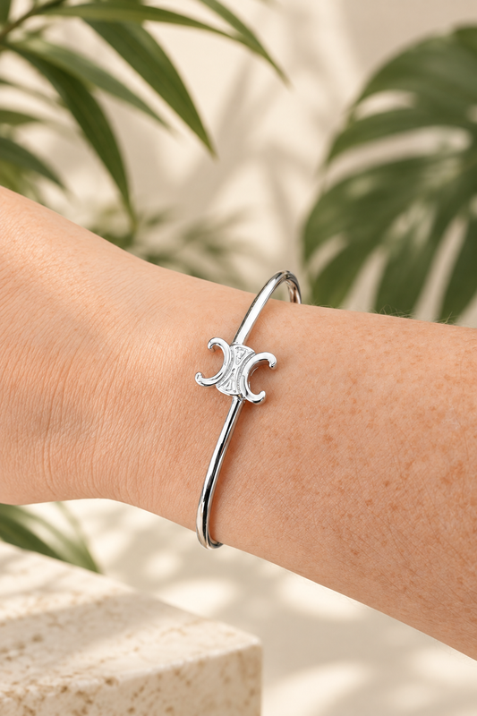 C SILVER BRACELET