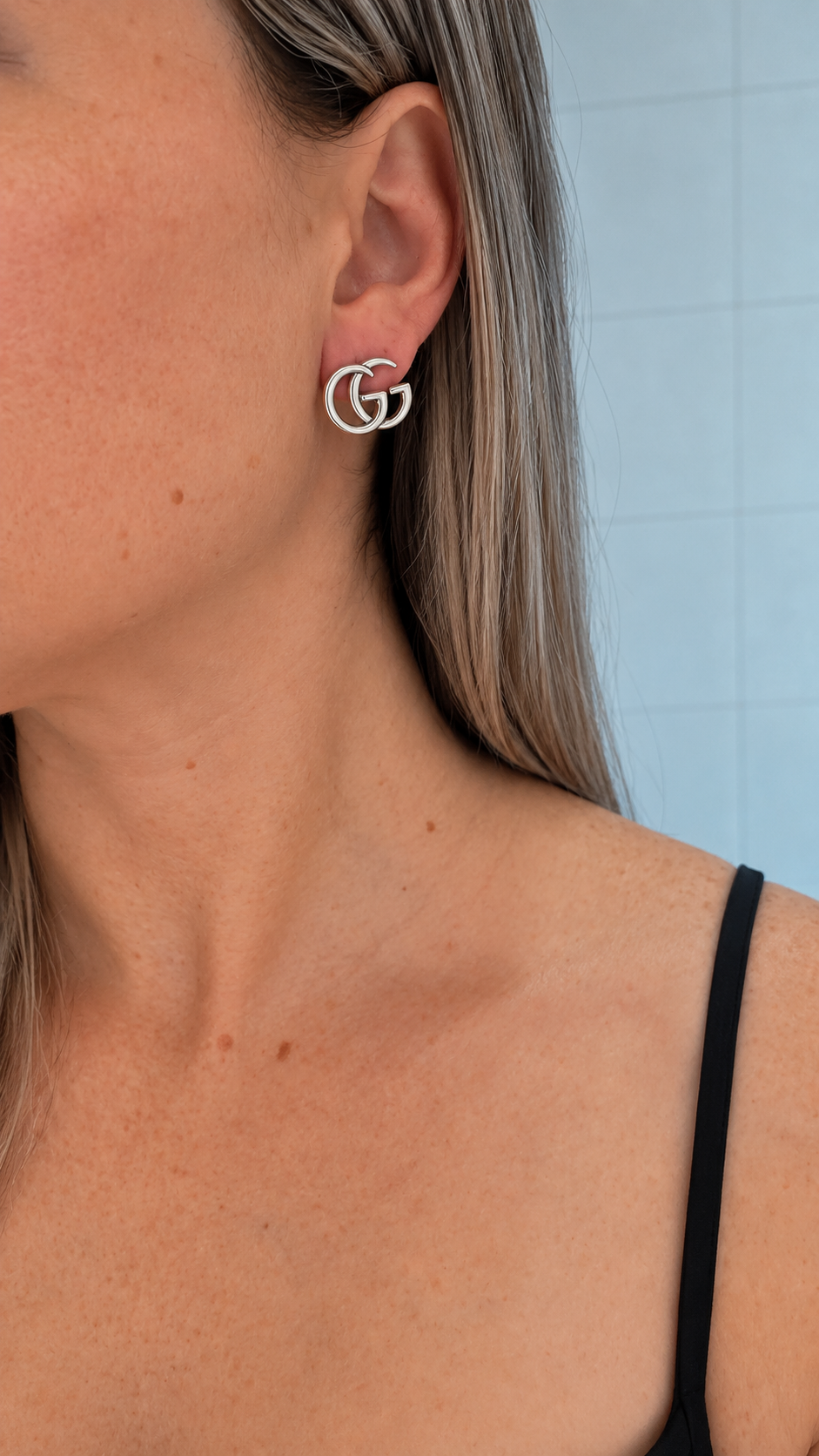 G GOLD EARRINGS