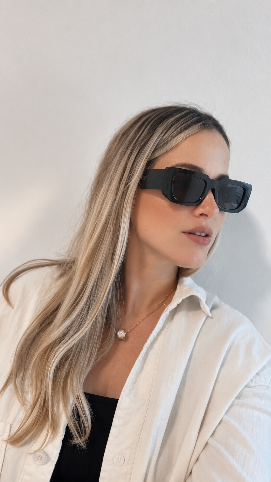 P COLORS BROWN BLACK SUNGLASSES