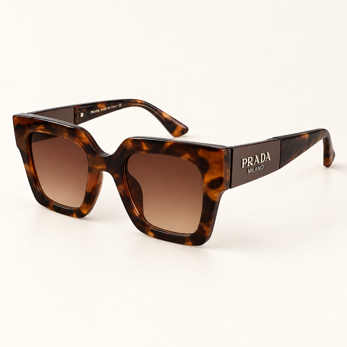 P COLORS BLACK WHITE BLUE GOLD SUNGLASSES