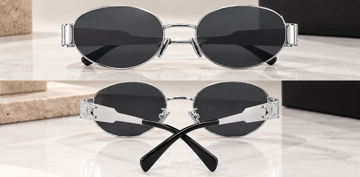 C BLACK&GOLD SUNGLASSES REF 3